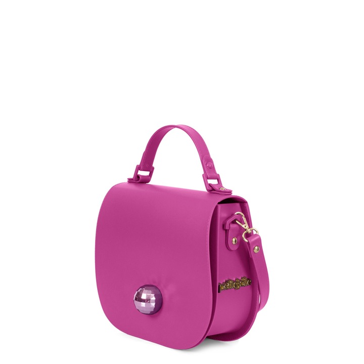 Petite Jolie Saddle Hiper Lila kézitáska