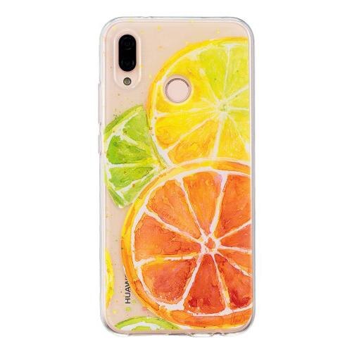 Carcasa Husa Huawei P20 Lite model Lemons, Antisoc + Folie sticla securizata Husa Huawei P20 Lite Tempered Glass Viceversa