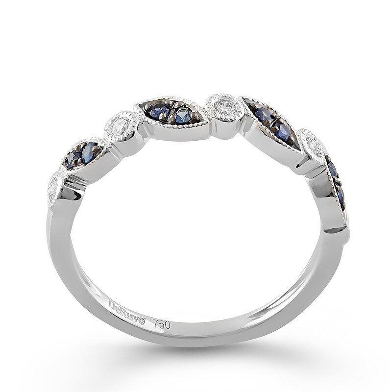 Inel Deruvo Aur 18k Diamante, Safire, 53 R8041LSDWN-W