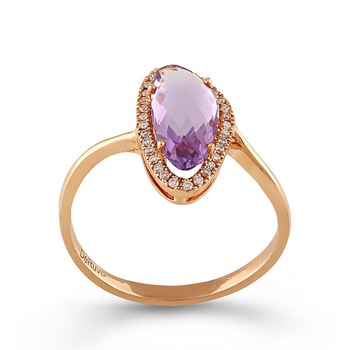 Inel Deruvo Aur 18k Diamante, 53 R24928AM-R Inel Deruvo Aur 18k Diamante, 53 R24928AM-R