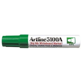 Marker pentru tabla de scris ARTLINE 5100A, corp metalic, varf rotund 5.0mm - verde Marker pentru tabla de scris ARTLINE 5100A, corp metalic, varf rotund 5.0mm - verde