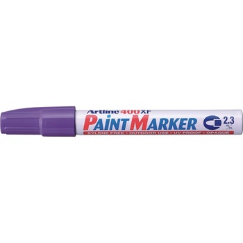 Marker cu vopsea ARTLINE 400XF, corp metalic, varf rotund 2.3mm - violet Marker cu vopsea ARTLINE 400XF, corp metalic, varf rotund 2.3mm - violet