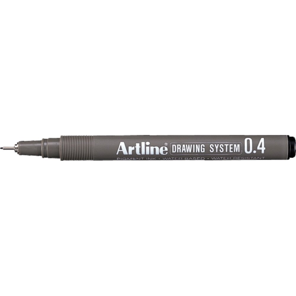 Marker pentru desen tehnic ARTLINE, varf fetru 0.4mm - negru