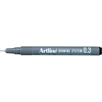 Marker pentru desen tehnic ARTLINE, varf fetru 0.3mm - negru Marker pentru desen tehnic ARTLINE, varf fetru 0.3mm - negru