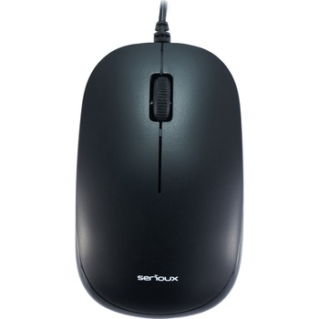 Mouse optic Serioux SRX9800MBK, USB, negru Mouse optic Serioux SRX9800MBK, USB, negru