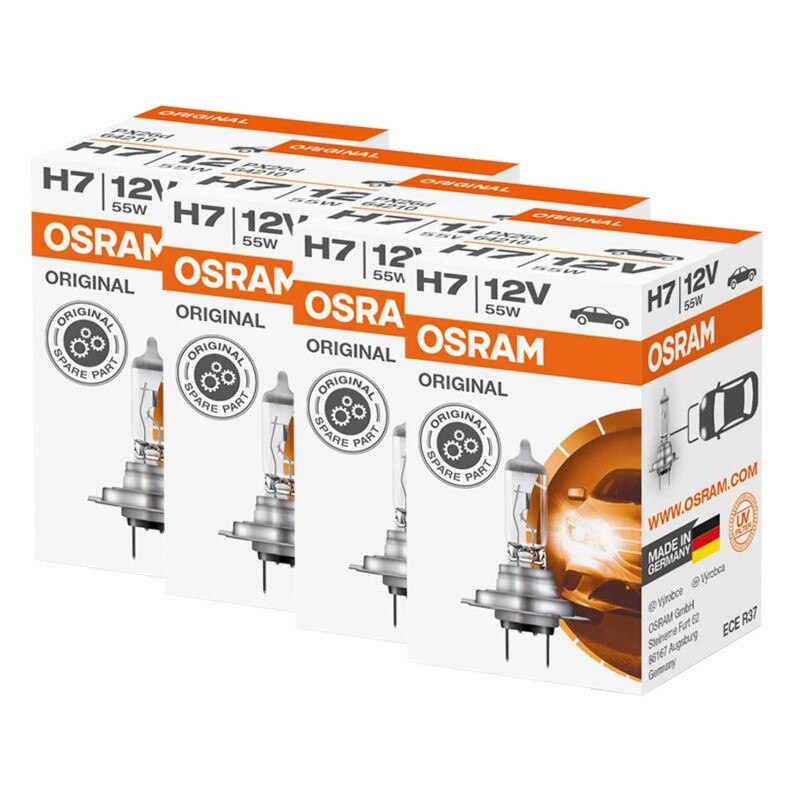 Pachet PROMO Upgrade lumini auto Osram H7 Night Breaker 200% + Set