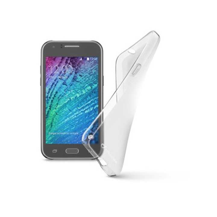 Калъф за телефон Cellular Line Shape за Samsung Galaxy J1, Прозрачен