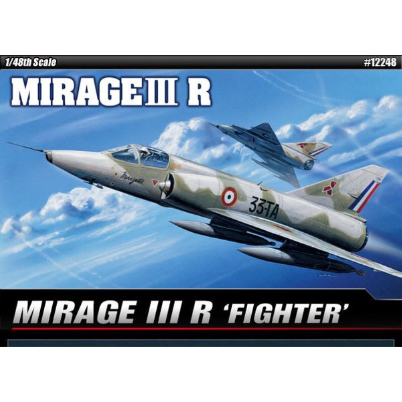 Macheta aeromodele Academy Dassault Mirage IIIR 1:48 ACD 12248