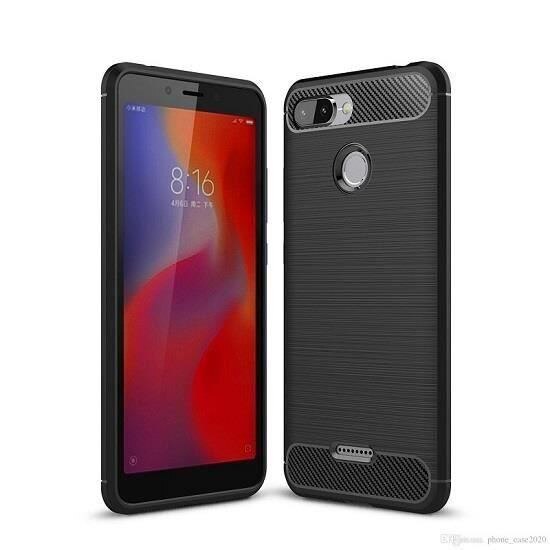 Husa Xiaomi Redmi 6 - Iberry Carbon - Neagru