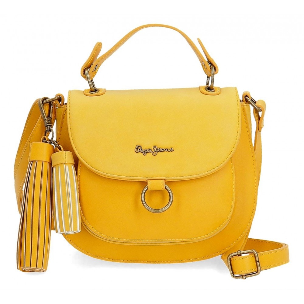 Geanta umar 22 cm Pepe Jeans Bitmat galben