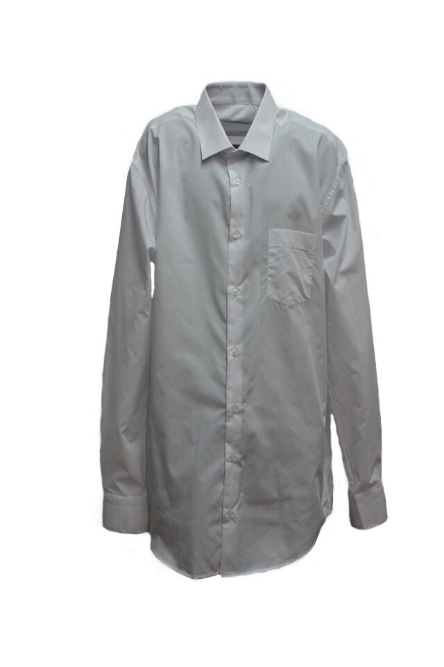 Camasa barbateasca casual, model simplu, D&J Exclusive, Alb