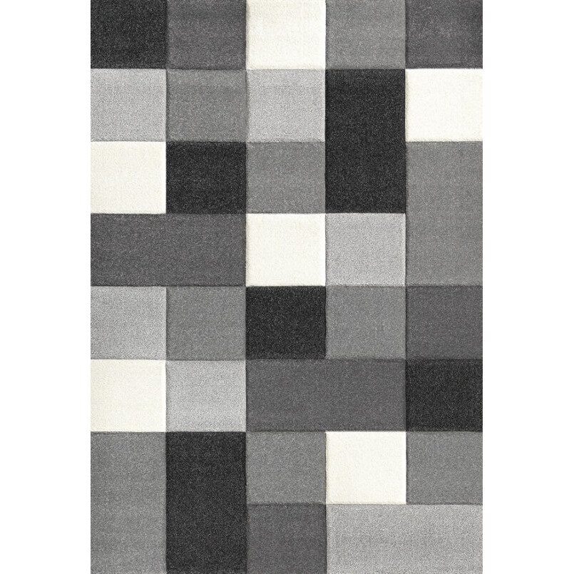 Covor Merinos Brilliance 1 656 96-Grey 160x230, densitate covor 2.9 KG/m², grosime covor 13 mm, Numar noduri pe m² 290000