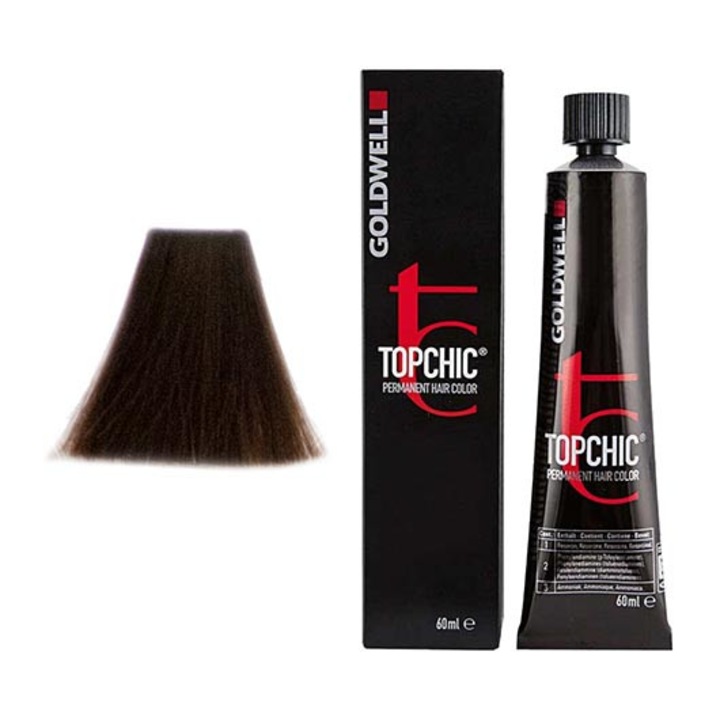Goldwell Topchic Hair Color vopsea profesionala permanenta pentru par pentru toate tipurile de par 7B 60 ml
