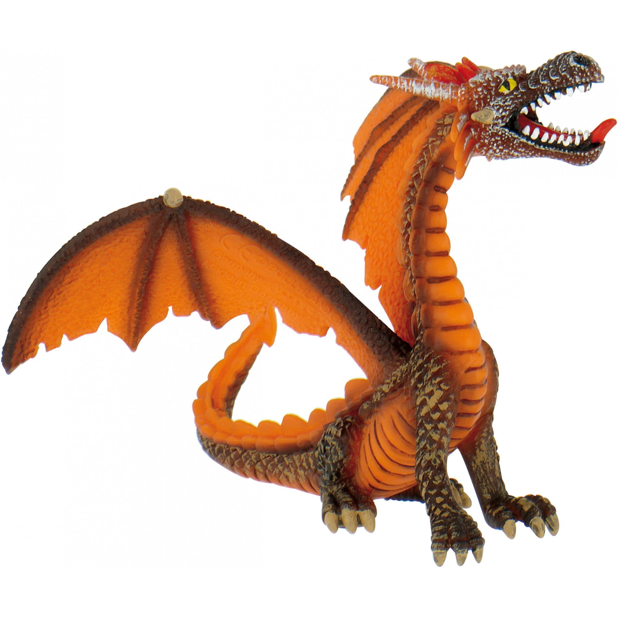 Figurina iMKⓇ Dragon portocaliu, 11 cm, MGC