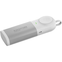 Baterie externa wireless PROMATE AuraWatch, Apple Watch&iPhone, 6700mAh, argintiu