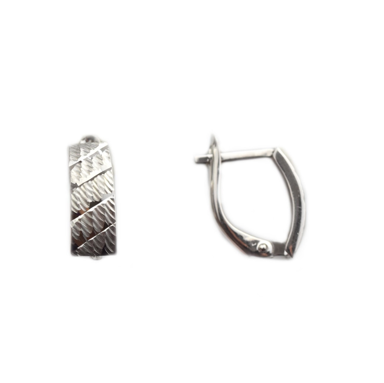 Cercei argint rodiat - DA197