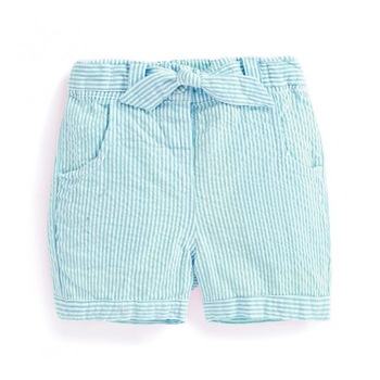 Pantaloni Scurti Pretty Seersucker Turcoaz Jojo Maman Bebe, Turcoaz Pantaloni Scurti Pretty Seersucker Turcoaz Jojo Maman Bebe, Turcoaz