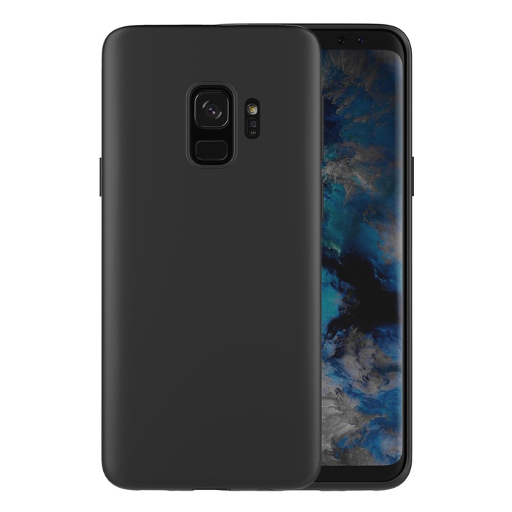 Husa pentru Huawei P20 Lite, din Silicon, Evolium, Negru