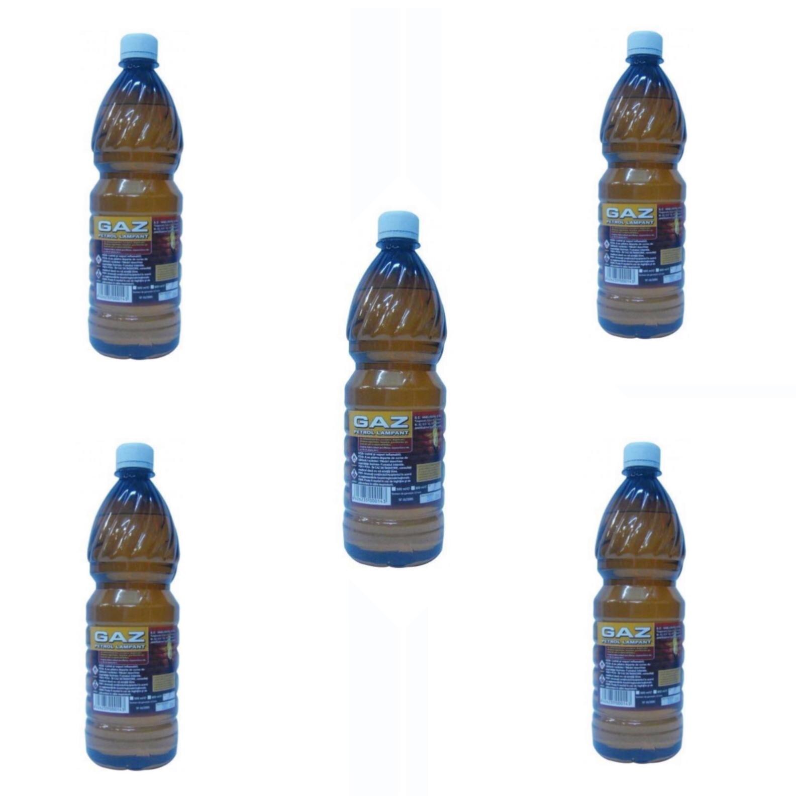 Pachet 5 x Gaz Lampant, Petrol lampa, 0,8l
