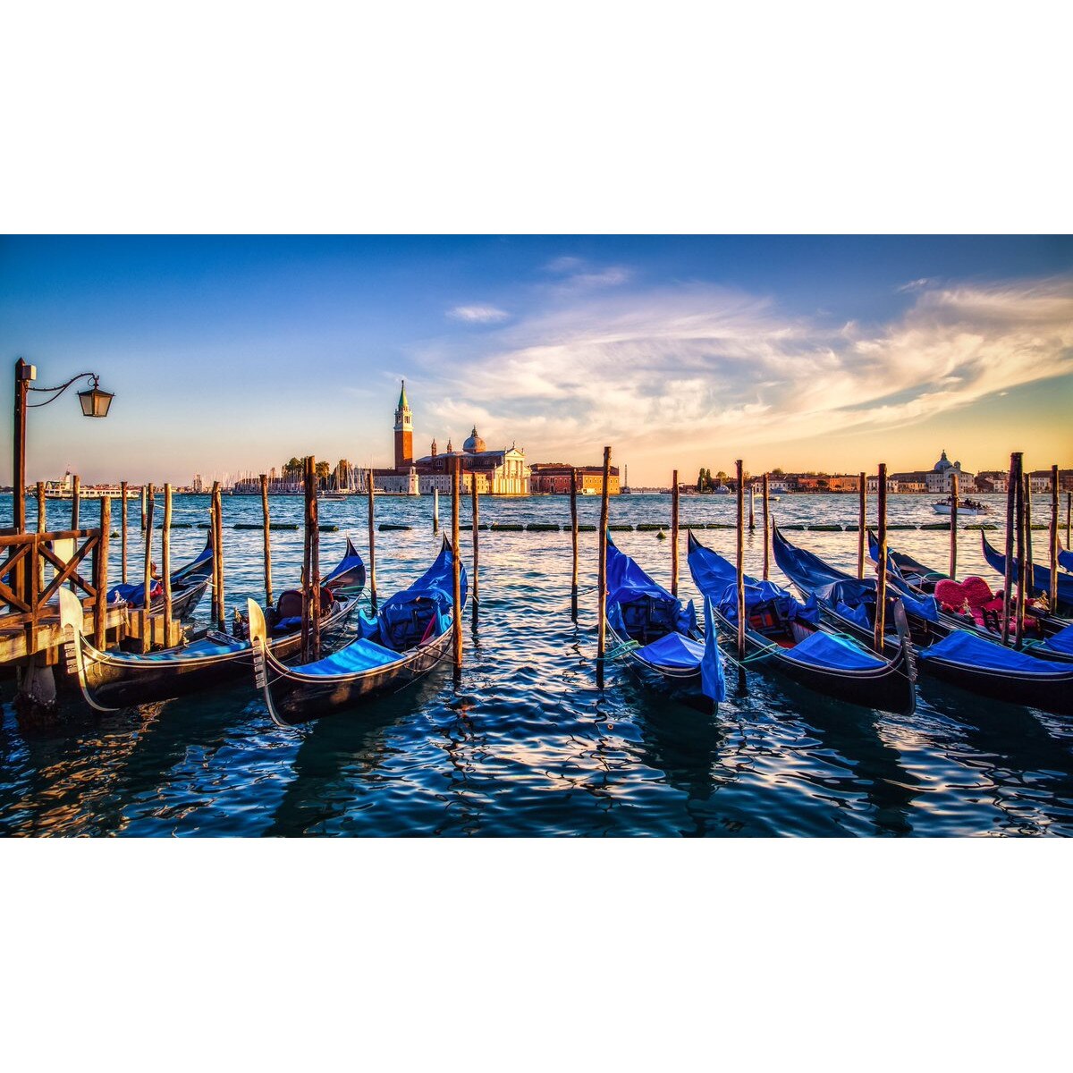 Fototapet Venetia de dincolo de laguna 300 x 200 cm