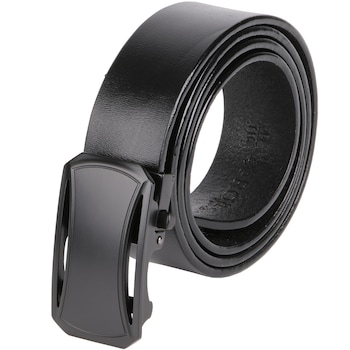 Curea din piele naturala pentru barbati, catarama automata, ROCS, BZ-03, Negru Curea din piele naturala pentru barbati, catarama automata, ROCS, BZ-03, Negru