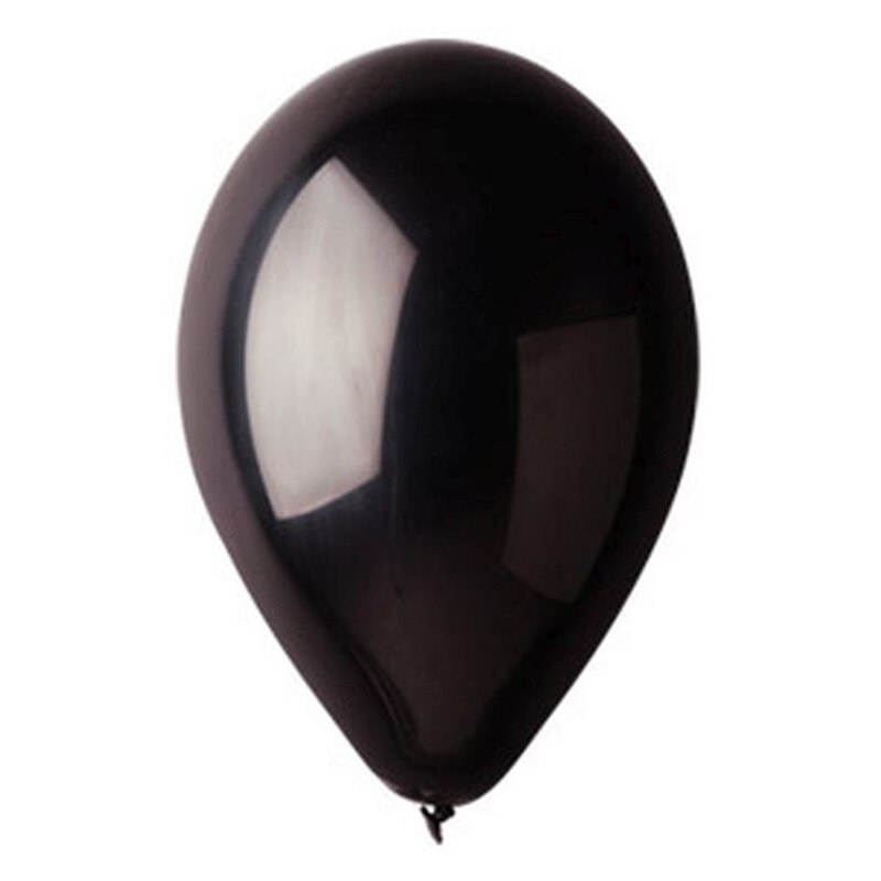 Baloane Latex 21 cm, Negru 14, Gemar A80.14