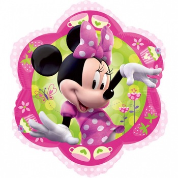 Balon folie metalizata, Minnie, Anagram, Multicolor, 46cm Balon folie metalizata, Minnie, Anagram, Multicolor, 46cm