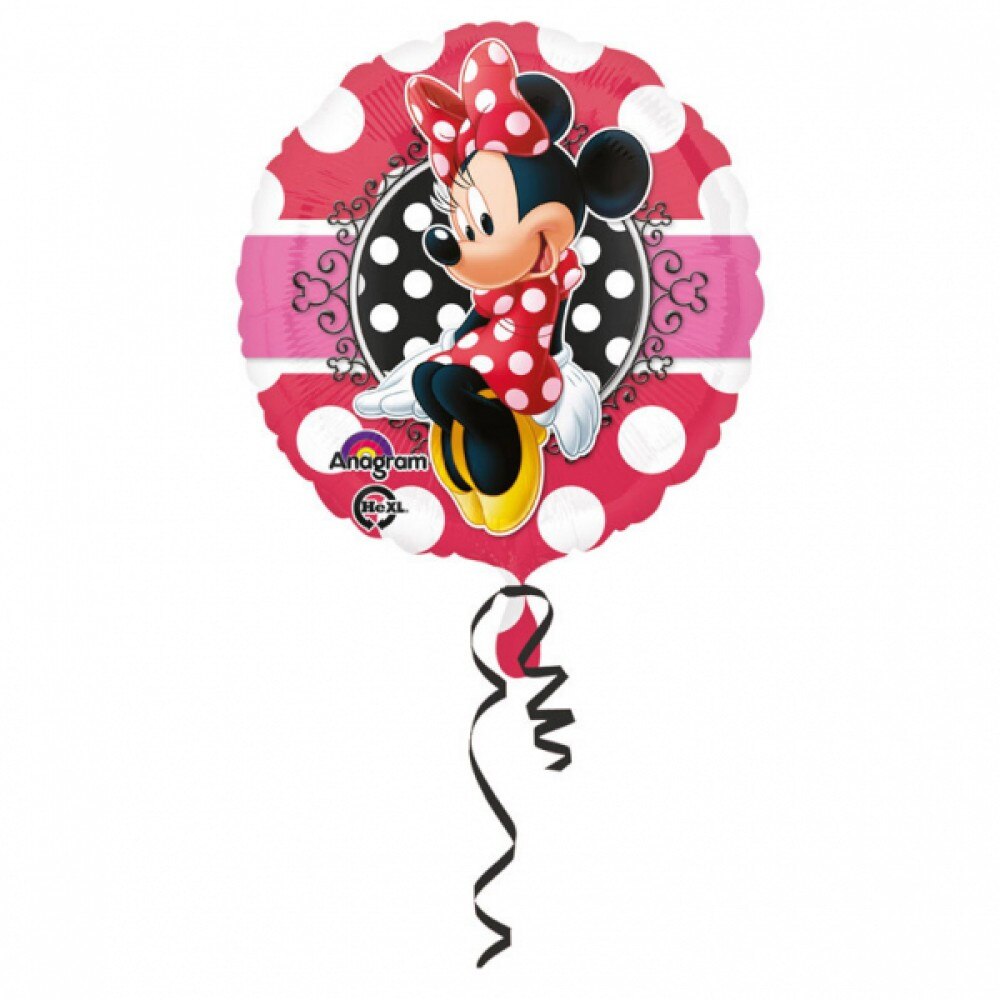 Balon folie metalizata, Minnie Portrait, Anagram, Multicolor, 43cm