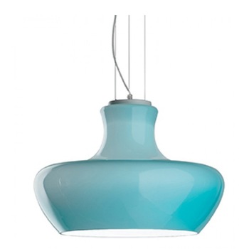Lustra suspendata ALADINO 137292, Ideal Lux, albastru, 1 x 60W E27 Lustra suspendata ALADINO 137292, Ideal Lux, albastru, 1 x 60W E27