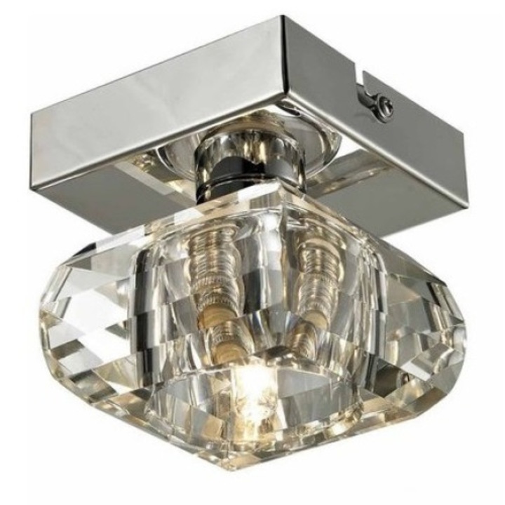 Spot Rubic 1798-1x / Az0489, AZzardo, G9, 1 x 40 W, Argintiu