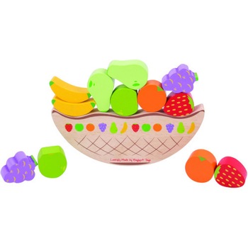 Joc Bigjigs de Echilibru - Balanta Fructelor Joc Bigjigs de Echilibru - Balanta Fructelor