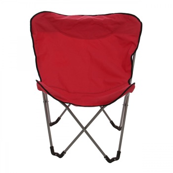 Scaun camping pliant IDL, Model tip Fluture, Cu strucutura din otel, Dimensiuni 80x60x91cm, Design elegant ce denota un confort sporit, Culoare-Rosu Scaun camping pliant IDL, Model tip Fluture, Cu strucutura din otel, Dimensiuni 80x60x91cm, Design elegant ce denota un confort sporit, Culoare-Rosu