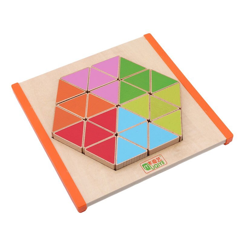 Joc Mozaic din lemn Montessori