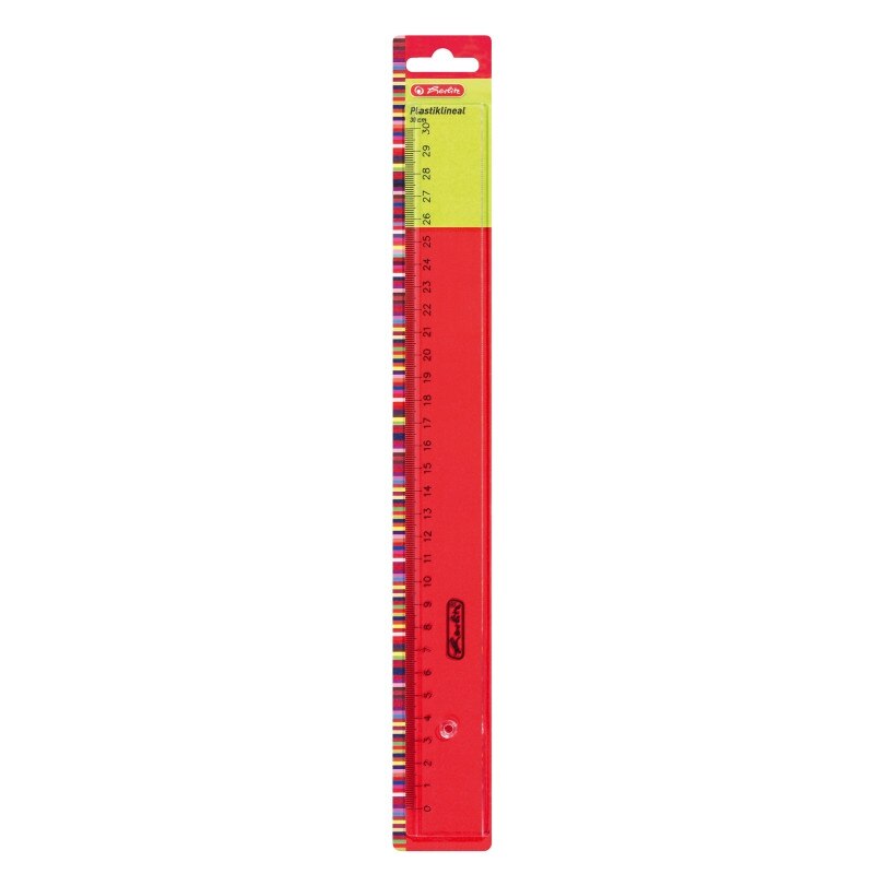 Rigla din plastic Herlitz 30 cm