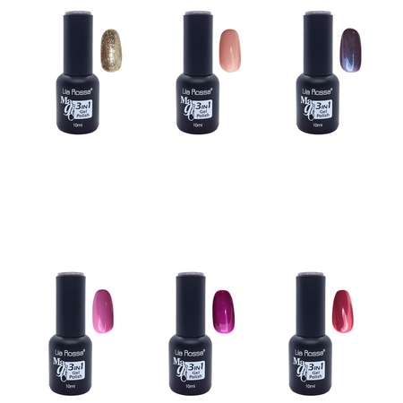 Set Oja Semipermanenta Magic 3 In 1 6x10 Ml Multicolor Lucios Emag Ro