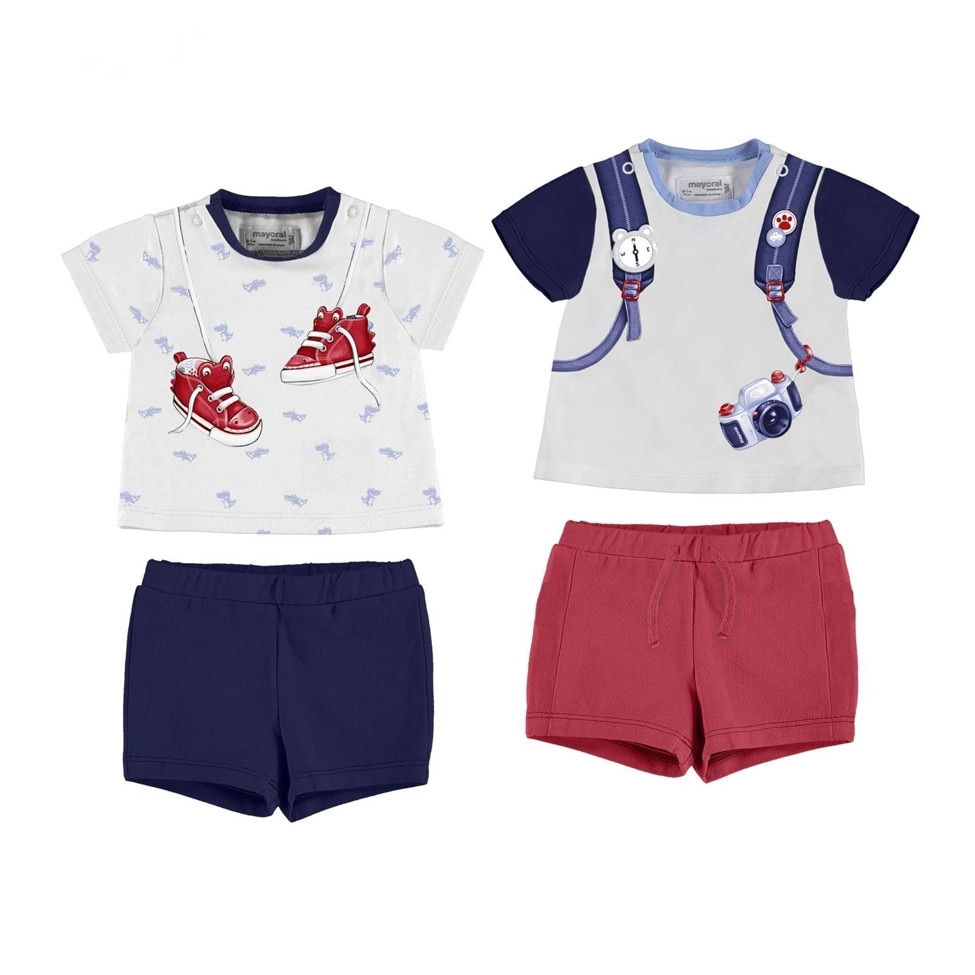 Set Mayoral pentru bebe nou-nascut, multicolor, Multicolor