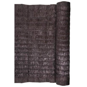 Plasa de umbrire, 230 g/mp, grad de umbrire 95%, maro, 10x2 m Plasa de umbrire, 230 g/mp, grad de umbrire 95%, maro, 10x2 m