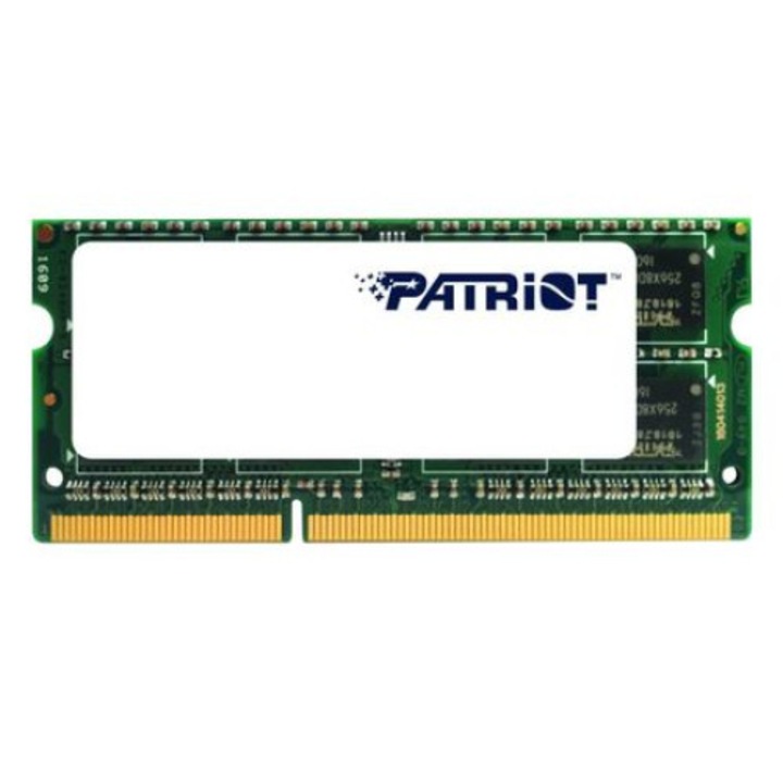 Pachet 16 GB DDR3L (2 x 8 GB sodimm DDR3L ), Patriot, pentru laptop,1.35V