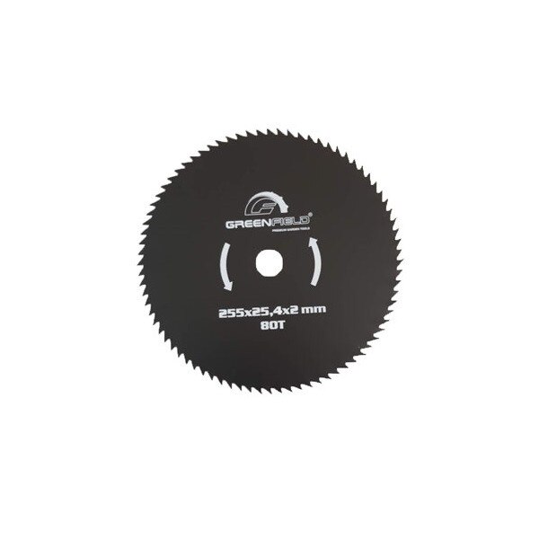 Cutit cu 8 dinti Greenfield, 255X2X25.4MM