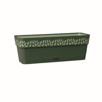 Jardiniera Cloe, dimensiune 50 cm, verde inchis si verde opal Jardiniera Cloe, dimensiune 50 cm, verde inchis si verde opal