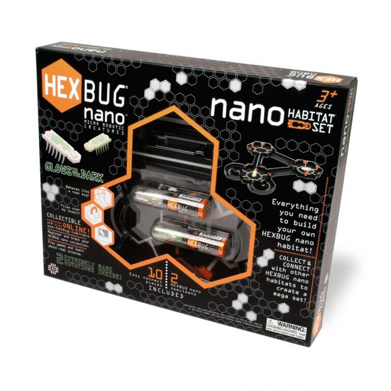 Set Habitat Glows in the Dark- Hexbug Nano