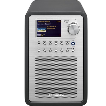 Sistem audio, Sangean, USB/DAB+, Gri