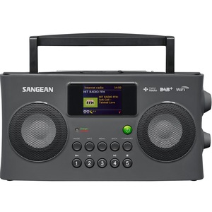 Sangean WFR-29C GRAY Internet / DAB+ / FM-RDS rádió / USB / Hálózati media lejátszó, szürke