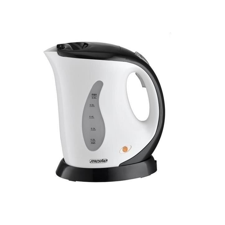 Fierbator Mesko MS 1236c, 760 W, 0.6 l, Alb/Negru
