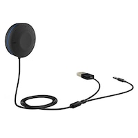 Adaptor Car Kit Bluetooth auxiliar Edman BK02, AUX pe boxele masinii, alimentare USB 2.0