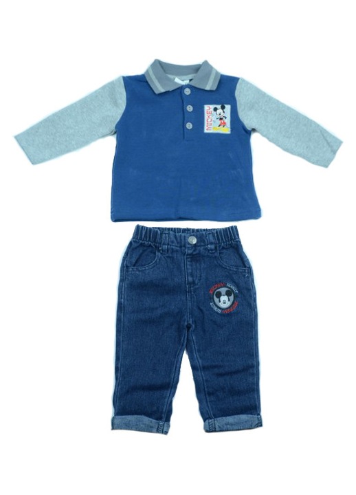 2 darabos szett fiúknak Sun City Mickey Mouse AHQ0297-74, Multicolor 74 CM