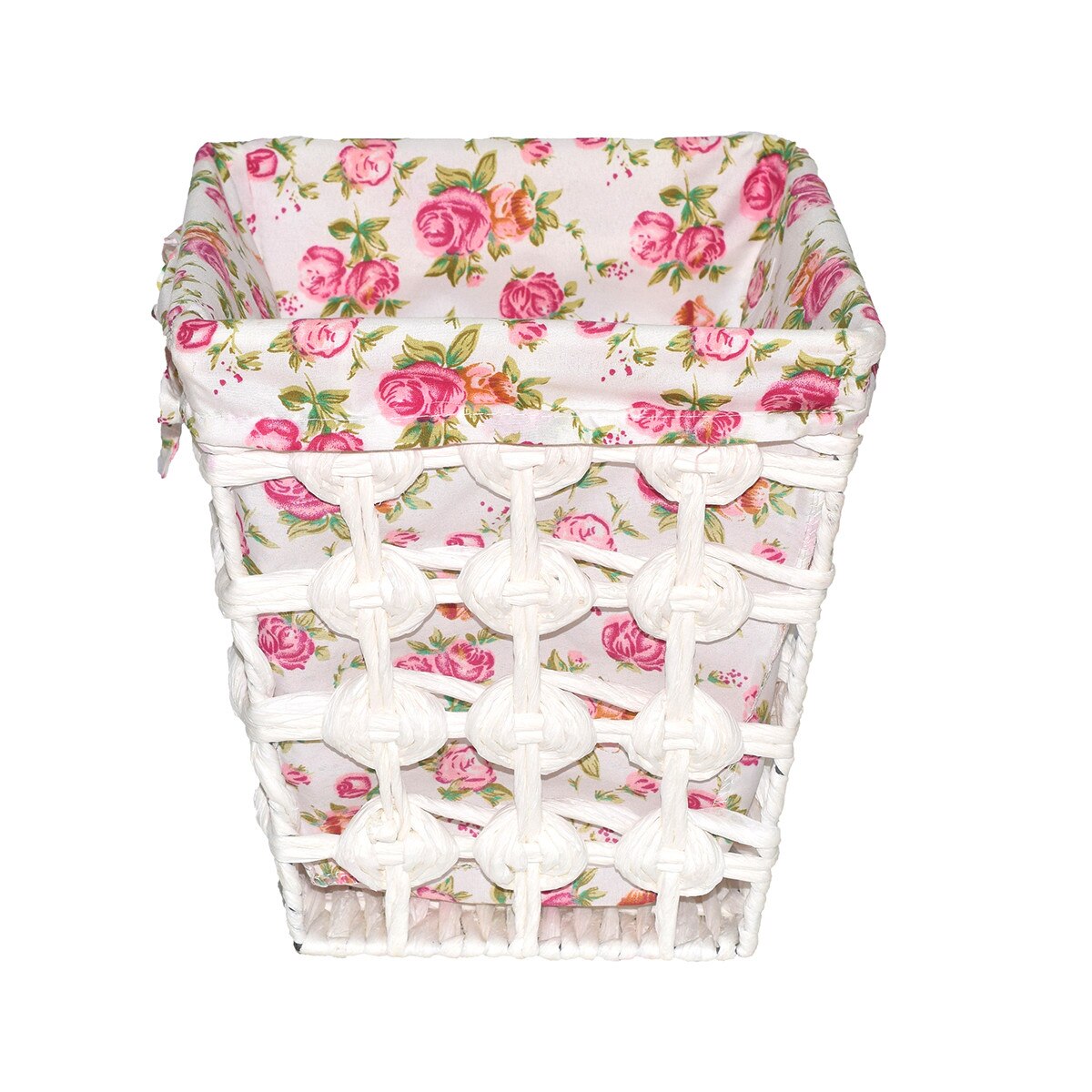 Cos depozitare decor Naimeed D834, ratan, 22x22x25 cm