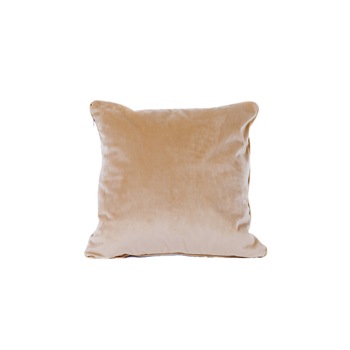 Perna decorativa, catifea delicata bej, DESIGNER, 45x45 cm Perna decorativa, catifea delicata bej, DESIGNER, 45x45 cm