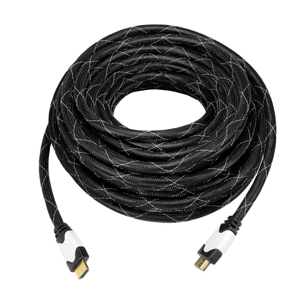 Cablu Art HDMI tata/HDMI 1.4 tata 15m cu ETHERNET braid oem