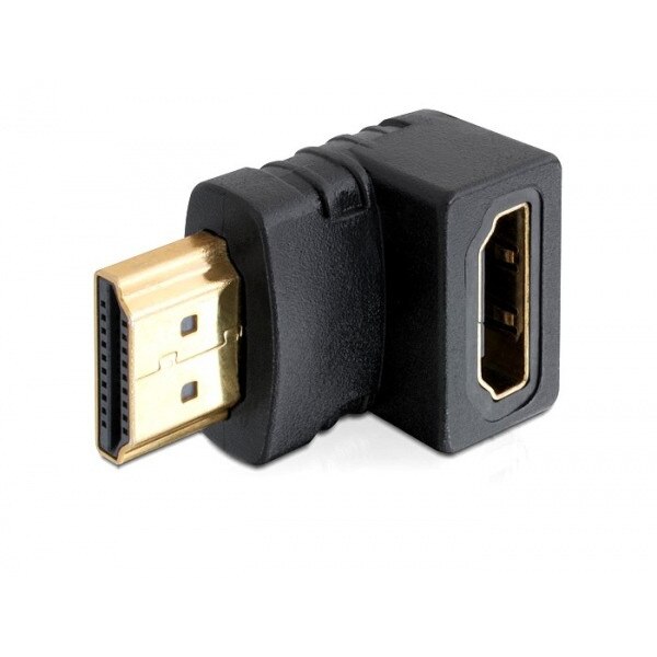 Adaptor HDMI T-M 90 grade jos, Delock 65071
